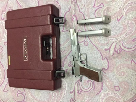 Hola Vendo Tanfoglio Gold macht no le doy uso precio 800€ está muy poco usada el anterior dueño era una 01