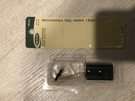 VENDIDO!!!!!

 rifle Remington 700 del calibre 308 win. con solo 3 disparos.
Lo vendo porque no le voy 11