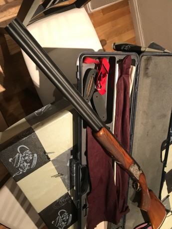 Un compañero vende esta escopeta de plato, beretta 686 silver pigeon trap.
Cañones de 76 cms, acabado 12