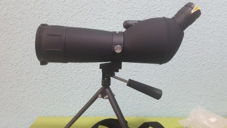 Hola; Vendo telescopio 20- 60x60 nuevo sin estrenar, con funda, tripode y documentacion, me toco en un 02