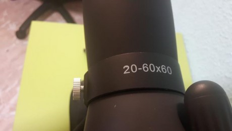 Hola; Vendo telescopio 20- 60x60 nuevo sin estrenar, con funda, tripode y documentacion, me toco en un 01