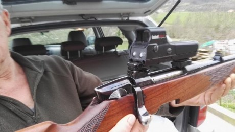 Vendo rifle de cerrojo Steyr Manlicher en cal. 270. Esta en perfecto estado. Tiene gatillo pelo, va con 01