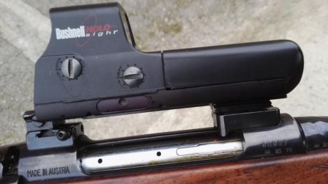 Vendo rifle de cerrojo Steyr Manlicher en cal. 270. Esta en perfecto estado. Tiene gatillo pelo, va con 12
