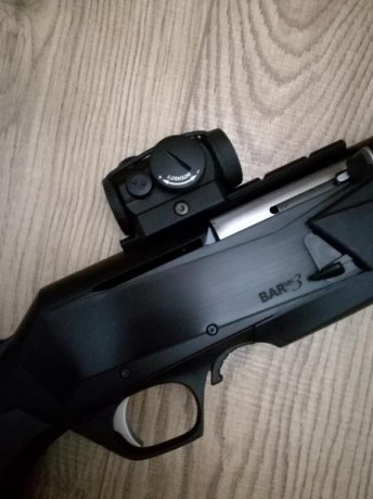 Buenas a todos.
Vendo rifle BROWNING MKIII calibre 30/06 + AIMPOINT T1.
El rifle está completamente nuevo, 01