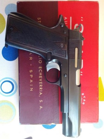 Vendo pistola Star mod. B, 9 mm parabellum, versión de 1931, producido en 1942 para el Cuerpo de Carabineros 00