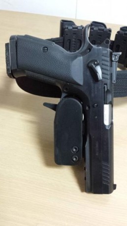 Vendo Tanfoglio Stock III, 9mm pb.

Perfecta para IPSC PRODUCCION o precisión, muy precisa y equilibrada.

Muy 31