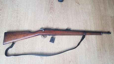 Vendo esta bonita carabina Destroyer calibre 9 Largo, su precio 150 euros no negociables. 00