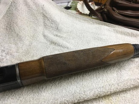 Cambio escopeta semiautomatica Mab por visor terrestre o carabina del 22 tipo winchester, ajustando diferencias 10