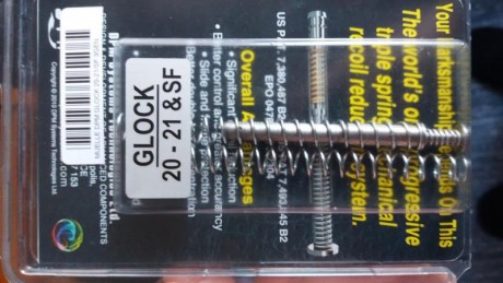 Vendo muelle DPM para Glock 21, esta en perfecto estado, tambien es valida para la Glock 20 de 10mm.

Precio 00