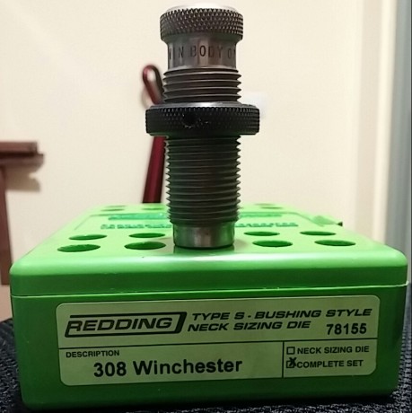 Buenos días,

Vendo por no usar el die de cuerpo Redding Type-S en el calibre .308w.

En la foto aparece 00