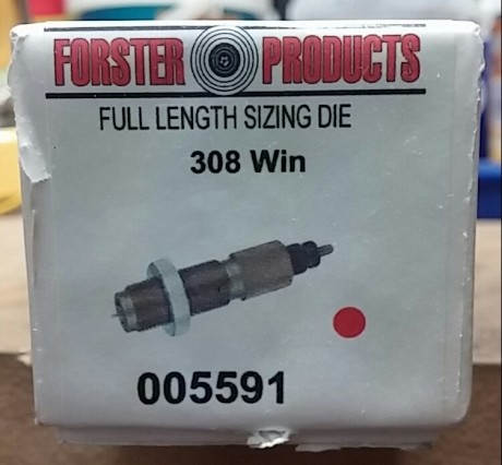 Buenos días,

Vendo por no usar el die de recalibrado completo Forster Full Lenght Sizing Die en el calibre 02
