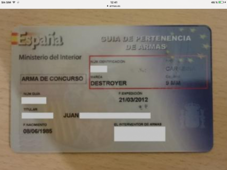 Hoa a todos, voy a sacarme la F y segun me dicen en el campo de tiro con esta licencia solo se pueden 100