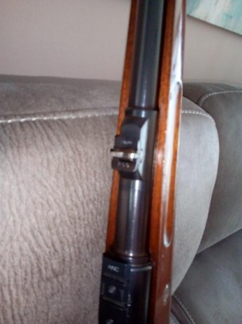 Vuelve a la venta mi SB modelo A en 8x57.
Disparador timney sin seguro
  bases barne 
 Aleta de seguro 12