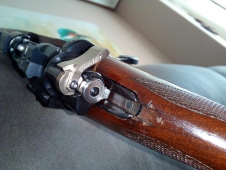 Vuelve a la venta mi SB modelo A en 8x57.
Disparador timney sin seguro
  bases barne 
 Aleta de seguro 21