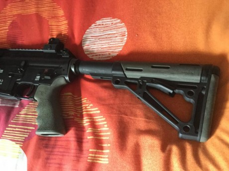 ...pues eso que pongo a la venta carabina del .22 
Es una HK 416 de umarex. Cañon corto con apenas 50 20