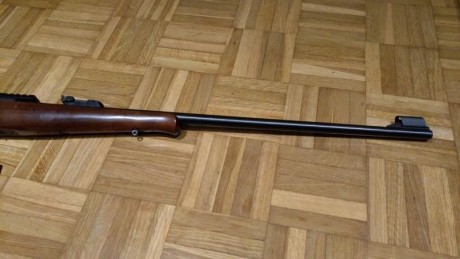 Vendo Carabina CX 452 2e ZKM, modelo lux en calibre 22 lr. 

La carabina funciona perfectamente, agrupa 11