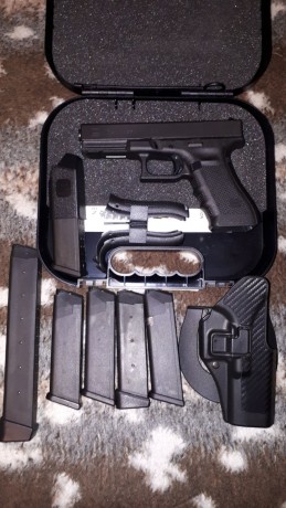 NUEVA OFERTA PISTOLA GLOCK 17 4ª GENERACIÓN  420€

VENDO PISTOLA MARCA GLOCK 17 4º GENERACIÓN
PRÁCTICAMENTE 01