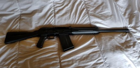 Lo dicho 

Vendo SAIGA 12  A 78 original, tiene 10 disparos nada más, guardada en funda siempre

TOTALMENTE 02