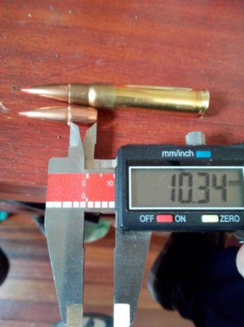 Buenas tardes, compañeros. Estoy recargando el 7,62x54R y el 8x57 por primera vez con puntas Sierra Prohunter 30