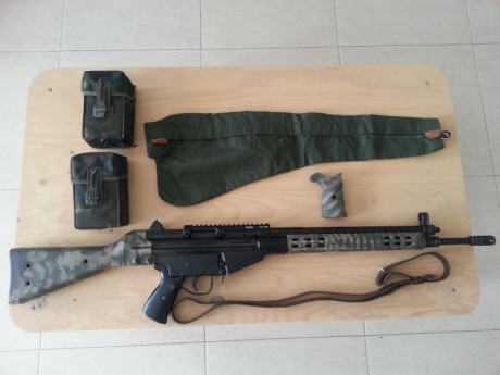 Vendo Cetme, esta guiado en "A" por lo tanto hay que pedir autorizacion de venta, tramite que 02