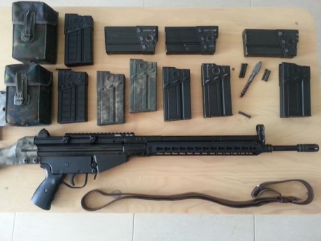 Vendo Cetme, esta guiado en "A" por lo tanto hay que pedir autorizacion de venta, tramite que 11