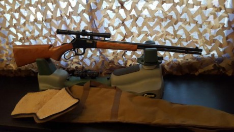 Se vende rifle de palanca Norinco jw21, en perfecto estado, muy poco uso, con visor 4x20. punto rojo y 11