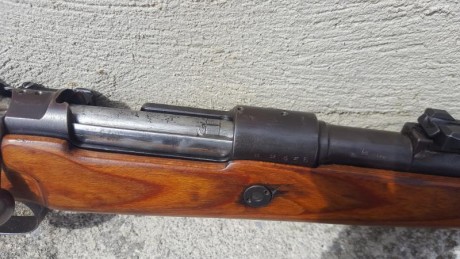 Hola . Pongo a la venta mi k98 yugoslavo con numeros coincidentes. 
Se encuentra en un estado impoluto. 12