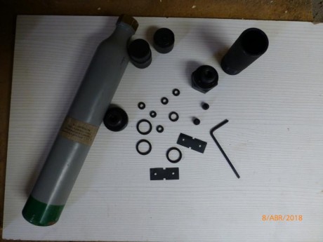 Vendo pistola de co2 mod Tau brno 7 en perfecto estado y excelente precisión, la vendo con todo que se 01