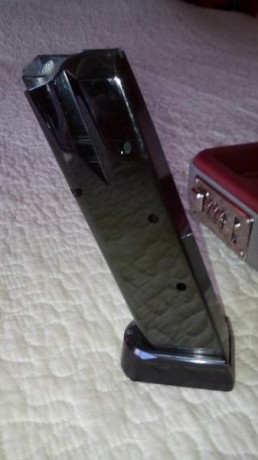 Hola vendo pistola tanfoglio de 9 mm cañon 5 pulgadas practicamente nueva tiene cargador de lujo de 19 12