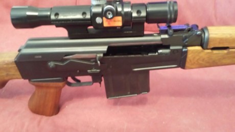 Vendo  ZASTAVA M76, calibre 8x57.
Eestado impecable con muy pocos tiros. Prácticamente nuevo. 
 Se vende 00