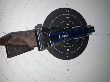 Buenas, pues lo dicho en el anuncio, ofrezco una Match Gun MG4 (cal.32).

Lleva el contrapeso de la rápid 10