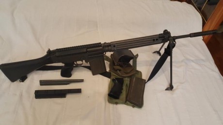 Hola, buenas a todos hacía mucho que no entraba ,vendo por no usar un fusil stg58 fal austriaco del 307w, 00