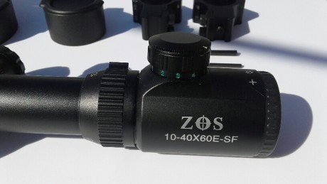Hola compañeros, pues bien, como podéis ver vendo visor ZOS 10-40x60 con parasol, monturas Leapers y sus 00