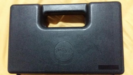 Hola vendo Walter p22  calibre 22lr ,en muy buen estado con dos cargadores de diez, con su caja, munición 02