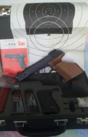 Por fallecimiento del titular, se ponen en venta las siguientes armas:

-Pistola HK P9 Sport calibre 9mm 00