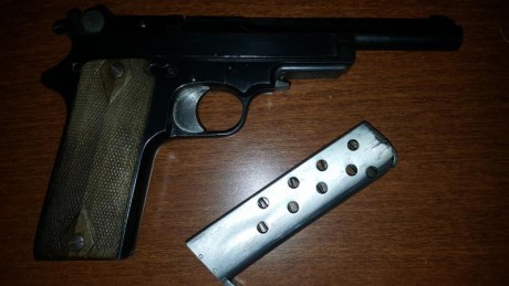 Cambio STAR modelo 1919 ( SINDICALISTA ) calibre 7.65 con su funda original guiada en F ,  por carabina 02
