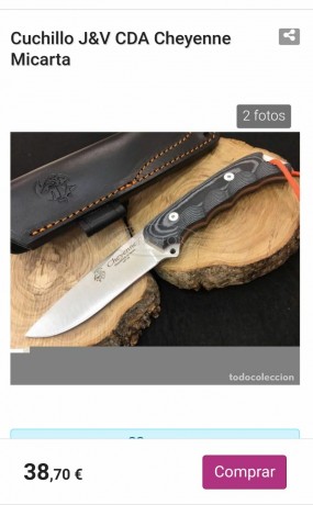 Buenas tardes,hoy me he pedido el j&v cheyenne,lo vi por internet y me gustó,¿Alguien lo tiene?que 10