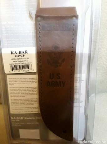Buenas vendo este Ka-bar original 
Precio 80 envio incluido 
También puedo cambiar por bayoneta o casco 00