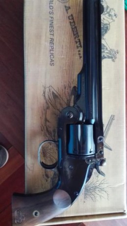 Vendido revolver de 7" SCHOFIELD de Uberti , calibre 45 lc , guiado en F , no tiene papeles Bope 01