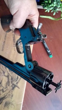 Vendido revolver de 7" SCHOFIELD de Uberti , calibre 45 lc , guiado en F , no tiene papeles Bope 11