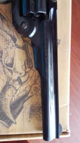 Vendido revolver de 7" SCHOFIELD de Uberti , calibre 45 lc , guiado en F , no tiene papeles Bope 10
