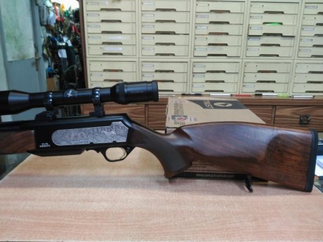 VENDO CONJUNTO RIFLE BROWNING  BAR PRIMA CAL 30-06 , MONTURAS APELL Y VISOR SWAROVSKI  HABITCH 1,5-6X42 01