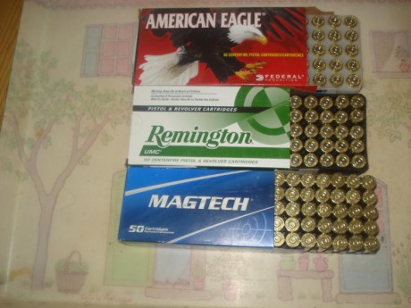 Muy buenas,

Vendidas 668 vainas del .45 ACP en un lote compuesto por:

428 Vainas Remington.
140 Vainas 00
