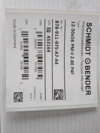 Hola pongo a la venta este visor nuevo sin estrenar se adjunta factura de marzo del 2018.
Modelo 12-50x56 00