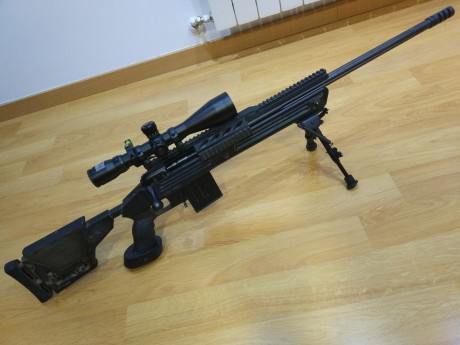 En venta rifle Savage BA 10 en calibre 308. El arma está en Madrid y no está incluido el visor ni el bípode 00