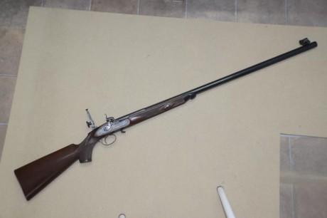 Vendo rifle Rigby Creedmoor Match Cal. 451, fabricado por el taller AMR Antonio Marcos Relea en Eibar. 02