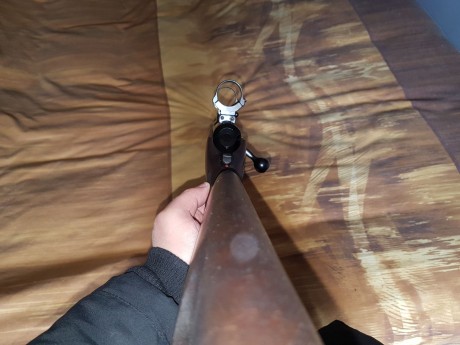 Vendo rifle Titan 6 en calibre 30-06 con monturas appel originales de 30 (NO polinicoleta) 
El rifle está 02