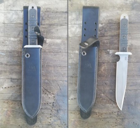 Vendo TOPS Desert Nomad, en acero 440-C con tratamiento criogénico, acabado arenado, cachas de G10 con 02
