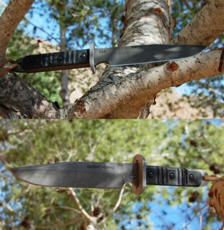 Vendo TOPS Desert Nomad, en acero 440-C con tratamiento criogénico, acabado arenado, cachas de G10 con 00