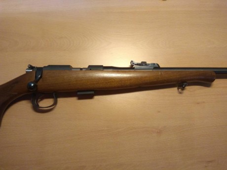 Hola, vendo carabina CZ 452-2E ZKM del calibre .22

Poco hay que decir de ella, muy suave y precisa.

Preparada 02